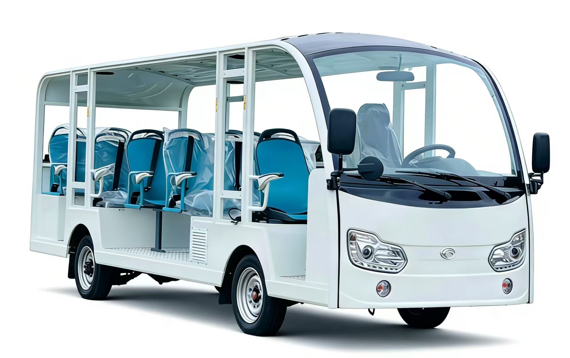 奥辉14座燃油观光车